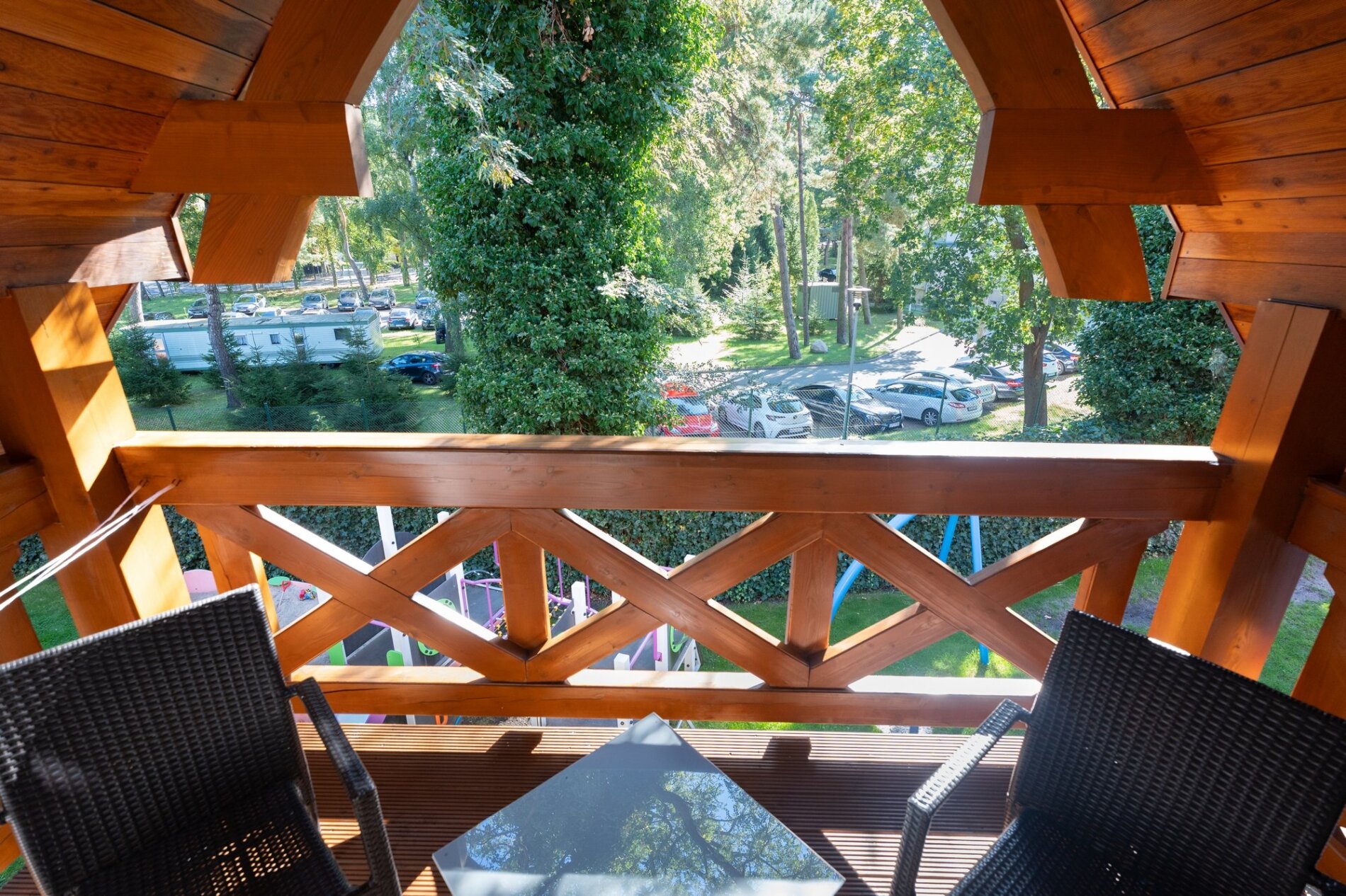 Balkon, domek nr 4 – Hallerówka, domki we Władysławowie